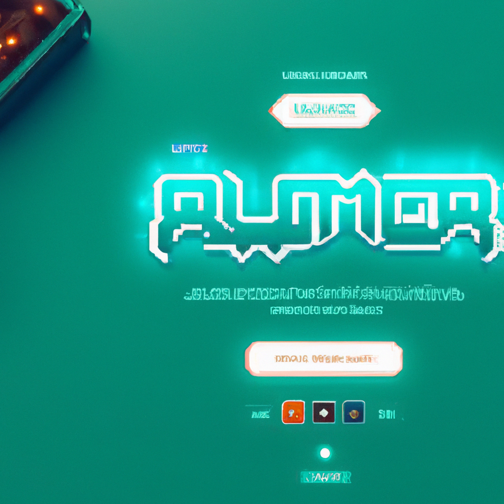 Player badge HUD with neon glint